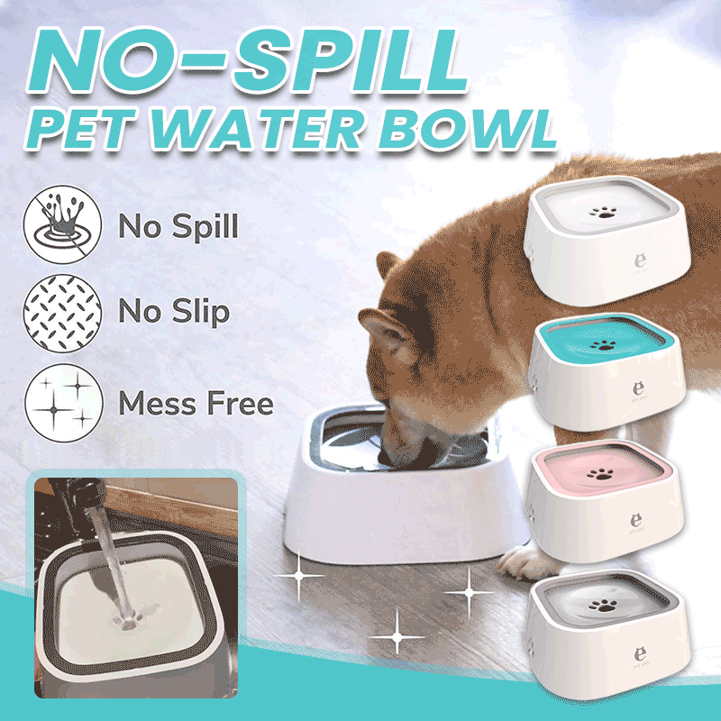 【LAST DAY SALE】🐾No-Spill Pet Water Bowl