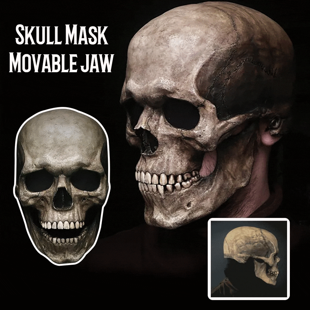 【LAST DAY SALE】Ultra Realistic Halloween Skull Mask