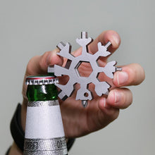 Load image into Gallery viewer, 【LAST DAY SALE】18-in-1 Stainless Steel Snowflake Multi-Tool
