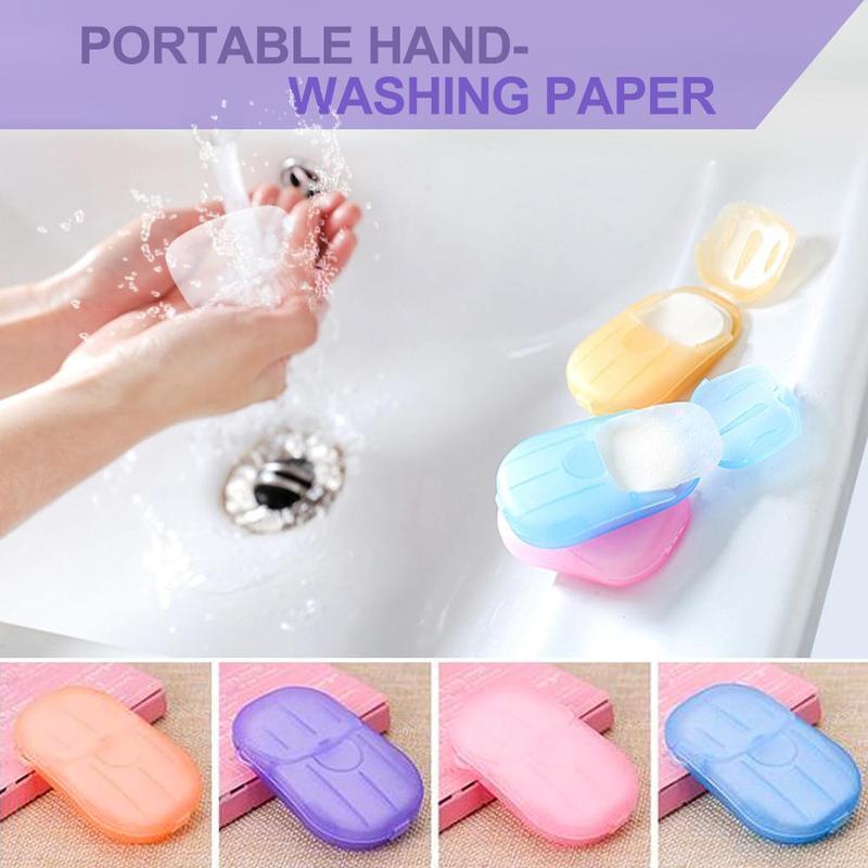Portable Hand-Washing Paper 5 Boxes - 100PCS