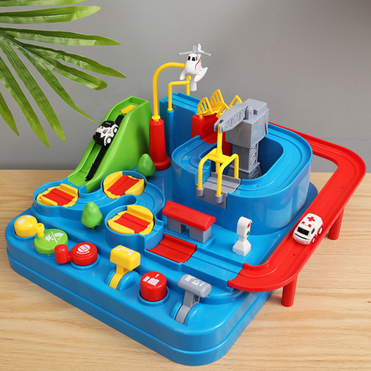 Children's Rail Car Toy Set