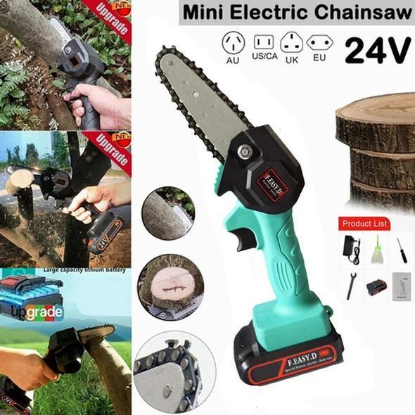 【PRE-HOLIDAY SALE】 - Rechargeable 24V Lithium Chainsaw