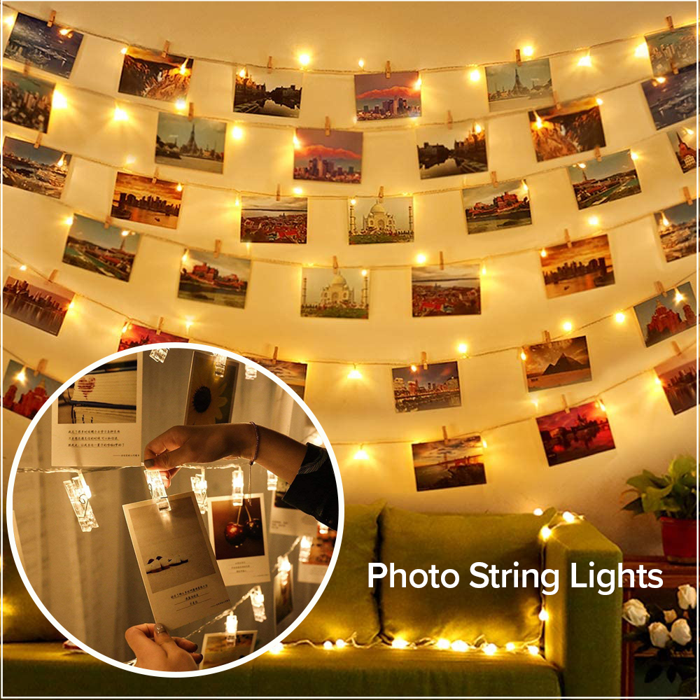 【🎅EARLY CHRISTMAS SALE🎅】Photograph String Lights LED Clips