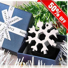 Load image into Gallery viewer, 【LAST DAY SALE】18-in-1 Stainless Steel Snowflake Multi-Tool
