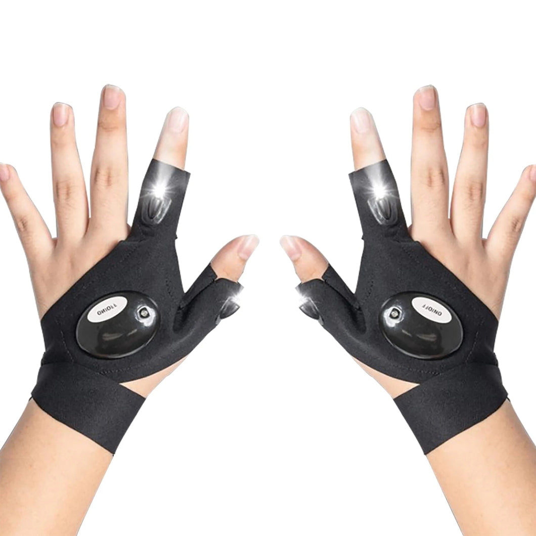 【LAST DAY SALE】LED Flashlight Waterproof Gloves