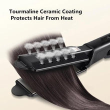 Load image into Gallery viewer, Ceramic Tourmaline Ionic Flat Iron Hair Straightener

