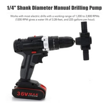 Load image into Gallery viewer, Hand Electric Drill Drive Self Priming Water Transfer Pump
