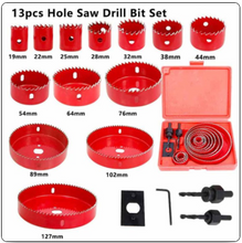 Load image into Gallery viewer, DIY ENGINEERS HOLE SAW SET DRILL BIT
