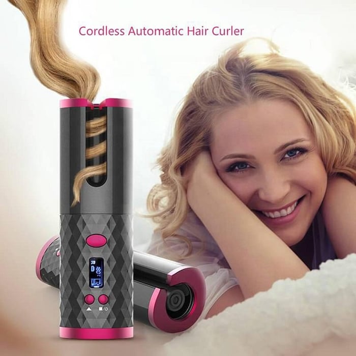 【LAST DAY - 50% OFF】Cordless Automatic Hair Curler