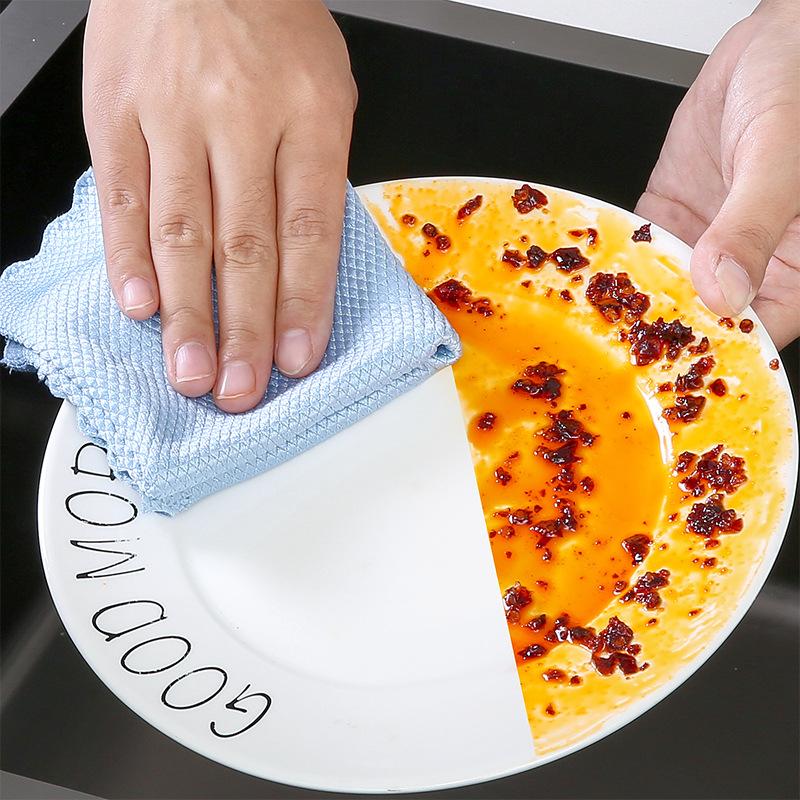 (Hot Sale-50% OFF) Fish Scale Microfiber Polishing Cleaning Cloth ...