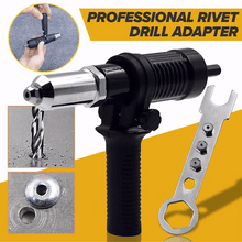 Load image into Gallery viewer, 【50% OFF】Professional Rivet Drill Adapter Kit With 4Pcs Different Matching Nozzle Bolts
