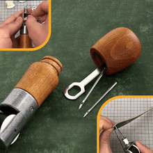 Load image into Gallery viewer, 5 Piece Leather Sewing Repair Kit
