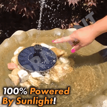 Load image into Gallery viewer, 【60% OFF】Solar-Powered Bird Fountain Kit - No Setup!
