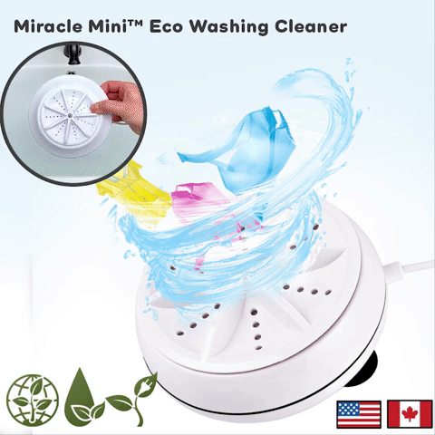 Miracle Mini™ Portable Eco Washing Machine 【72% OFF】