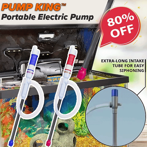 Pump King™  Portable Electric Pump 【🔥 80% OFF PROMOTION🔥】