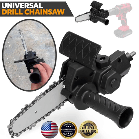 【TODAYS DEAL - 60% OFF】 - Universal Chainsaw Drill Attachment