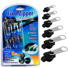 Load image into Gallery viewer, Fix-A-Zipper Multi Pack (6 Piece Set)
