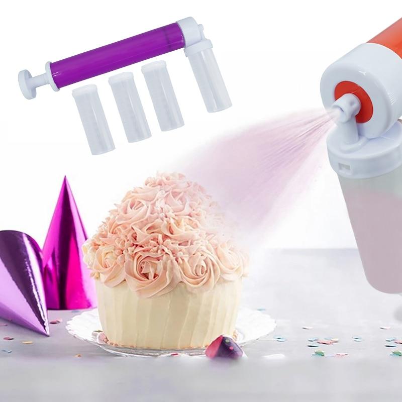 Cake Decorating Airbrush and Design Kit