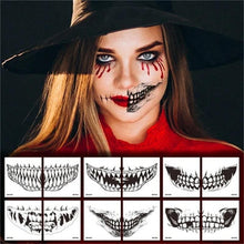 Load image into Gallery viewer, Halloween Makeup Temporary Tattoo
