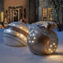 Load image into Gallery viewer, Giant PVC Outdoor Christmas Ornaments
